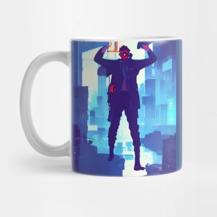 Cyberpunk netrunner Mug